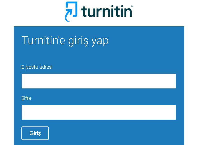 turnitin-giris Turnitin Giriş
