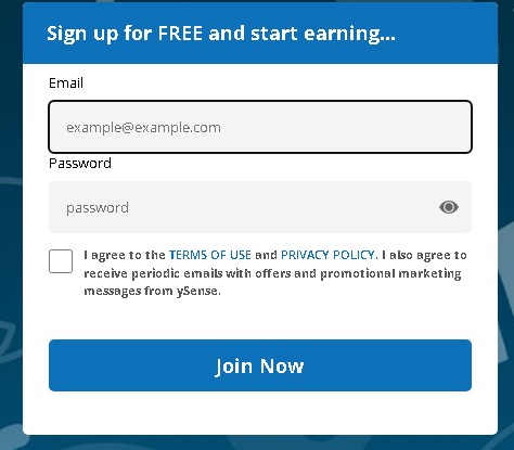 ysense-kayit Ysense Giriş