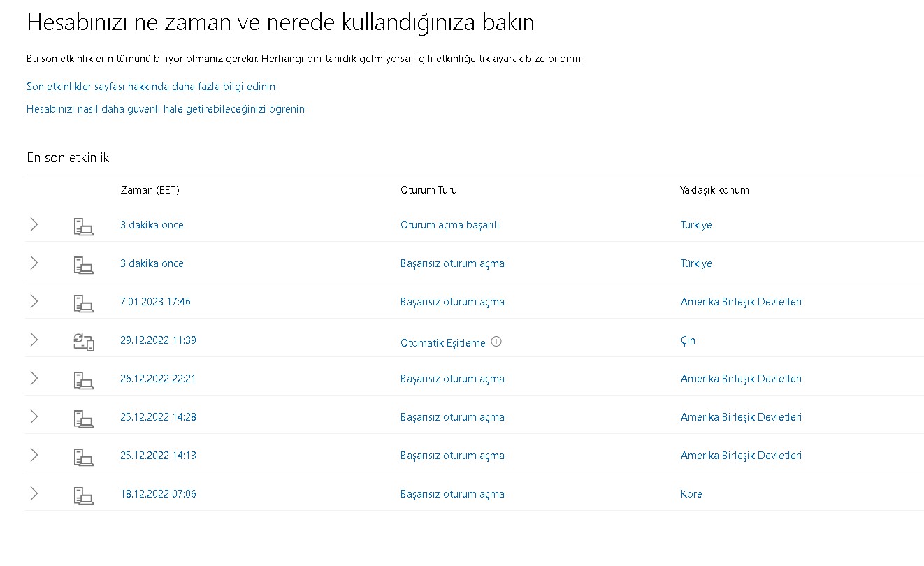 Hotmail-Hesap-Etkinligi Hotmail Hesap Etkinliği