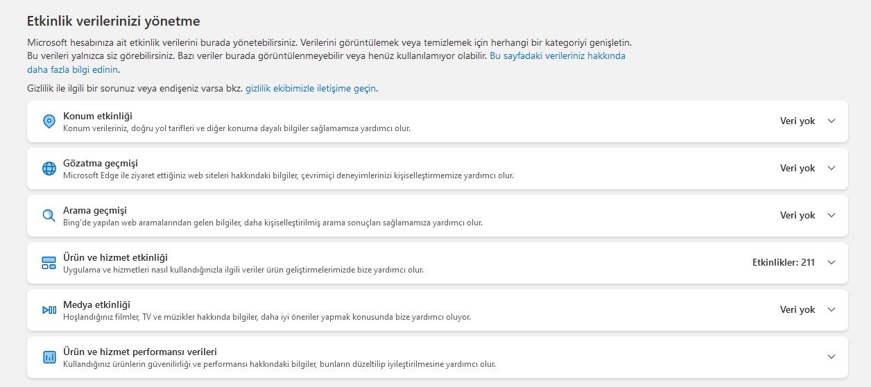 Hotmail-giris-gecmisi-goruntuleme Hotmail Hesap Etkinliği