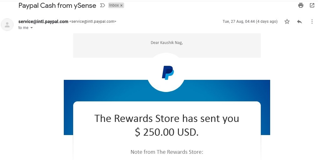 ysense-odeme-kanit Ysense Ödeme Yapıyor mu ?