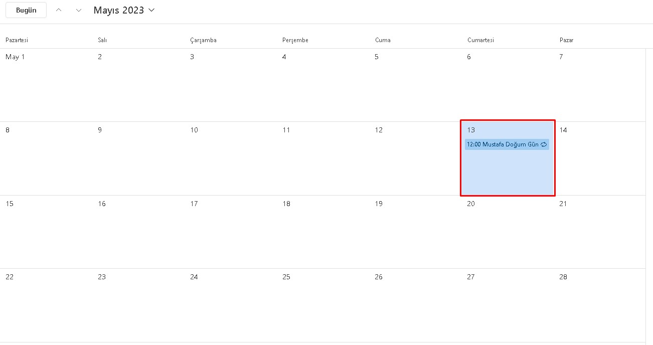Adim-Adim-Outlook-Takvimine-Dogum-Gunu-Ekleme Outlook Takvime Doğum Günü Ekleme