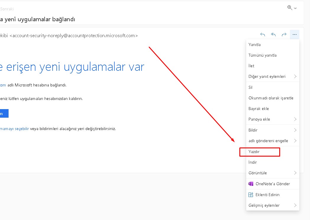 outlook-e-posta-yazdirma Outlook E-posta Yazdırma Nasıl Yapılır