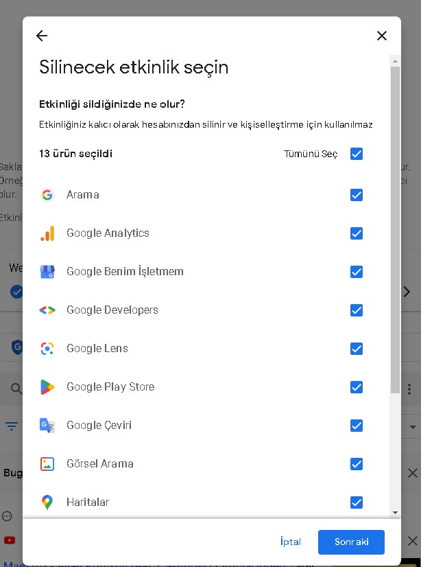 adim-adim-google-etkinligim-silme Google Etkinliğim Sil