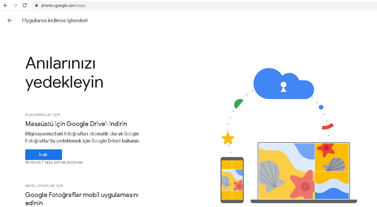 google-fotograflar-bilgisayar-indirme Google Fotoğraflar Hesap Giriş Yap