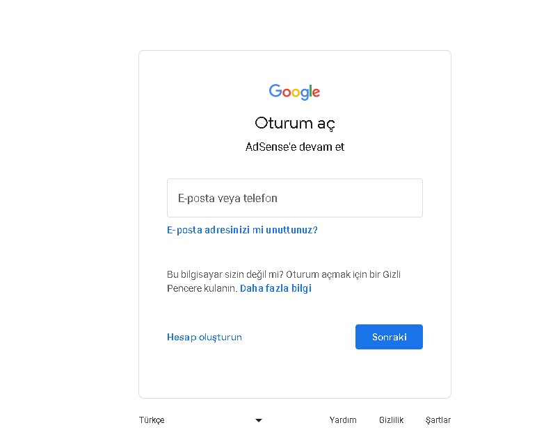google-adsense-giris Google AdSense Nedir ?