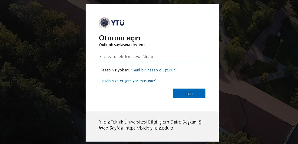 ytu-webmail-1 YTÜ Webmail
