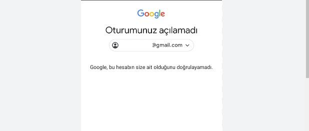Google-Bu-Hesabin-Size-Ait-Oldugunu-Dogrulayamadi Google Bu Hesabın Size Ait Olduğunu Doğrulayamadı