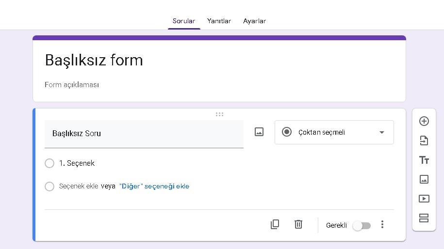 Google-Form-Olusturma Google Form Oluşturma