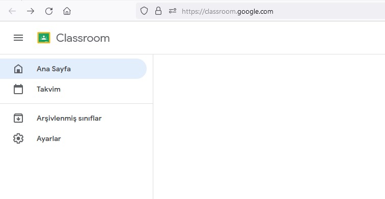 Classroom-Giris Classroom Giriş