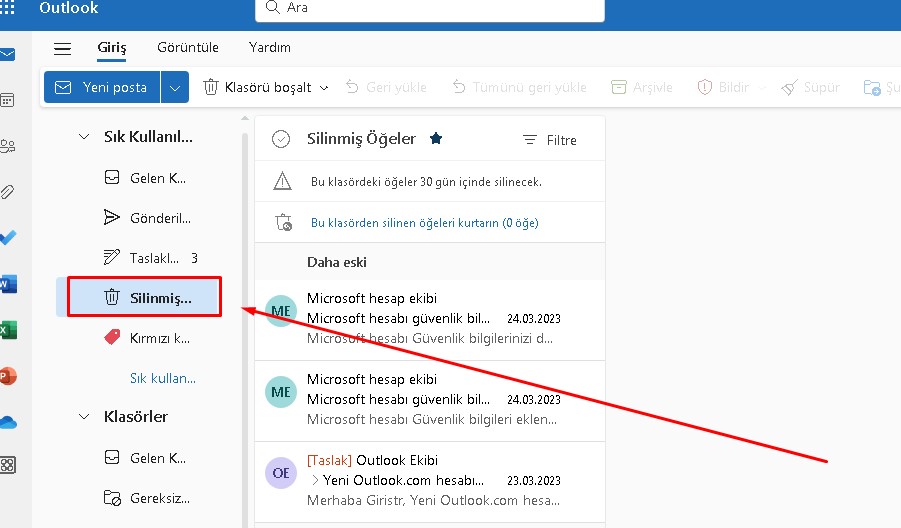 Hotmail-Cop-Kutusundan-Silinen-Mailleri-Kurtarma Hotmail Çöp Kutusundan Silinen Mailleri Kurtarma