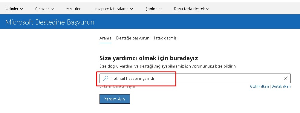Hotmail-Hesabim-Calindi Hotmail Hesabım Çalındı Nasıl Geri Alabilirim
