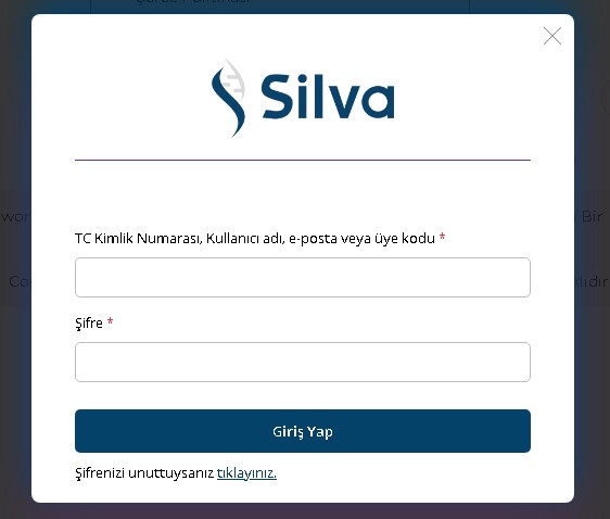 silva-uye-girisi Silva Üye Girişi