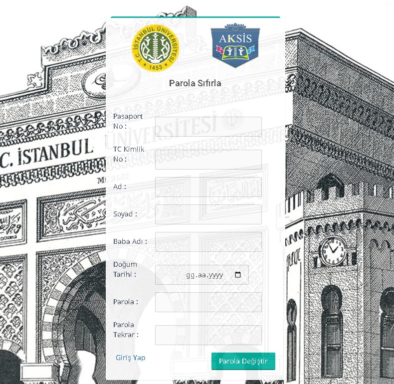 Auzef-Aksis-Giris-Yapamiyorum Aksis Giriş Yapamıyorum