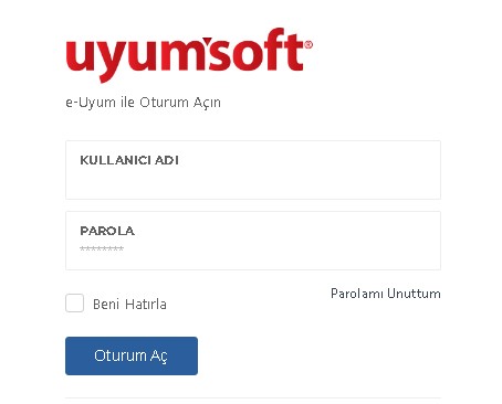 uyumsoft-giris Uyumsoft Giriş