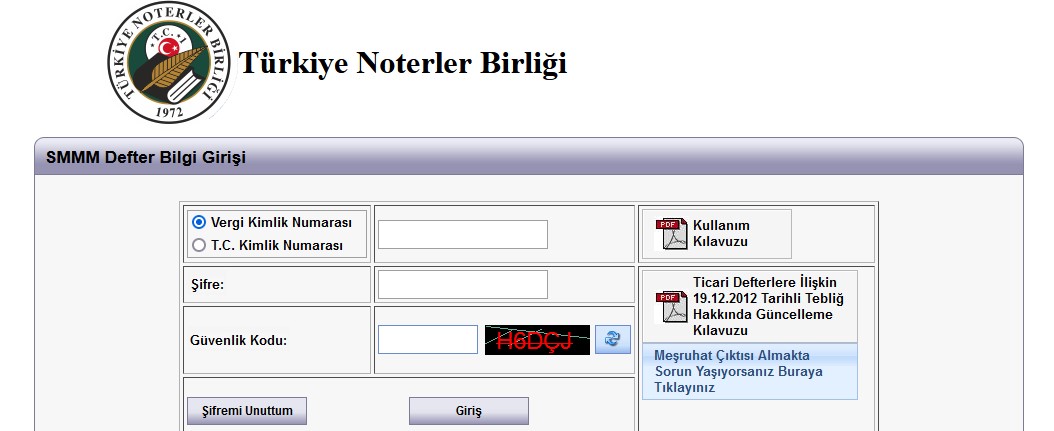 turkiye-noterler-birligi-defter Noterler Birliği Smmm Girişi