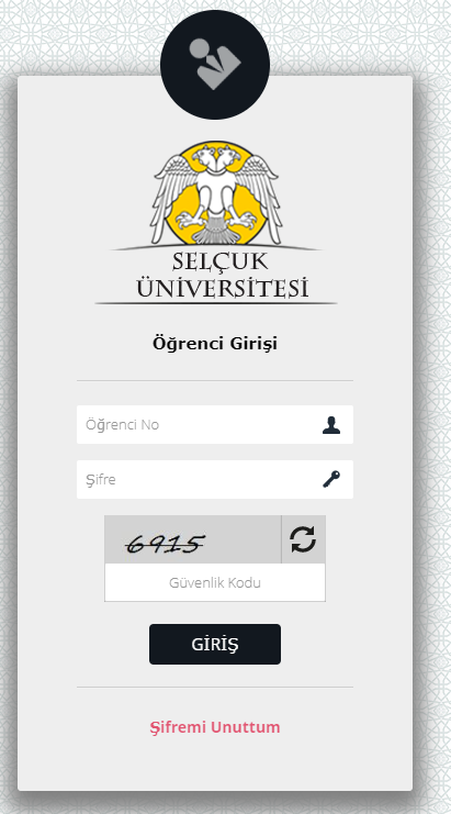Selcuk-Universitesi-Ogrenci-Girisi Selçuk OBİS Giriş