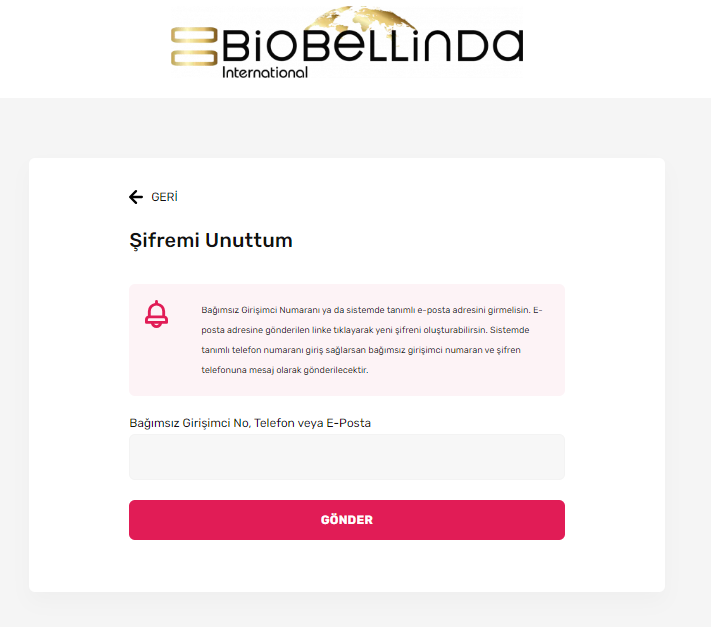 biobellinda-sifremi-unuttum BioBellinda Şifremi Unuttum : Çözüm